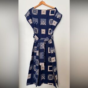 Ace & Jig Silas Dress Mediterranean Size M